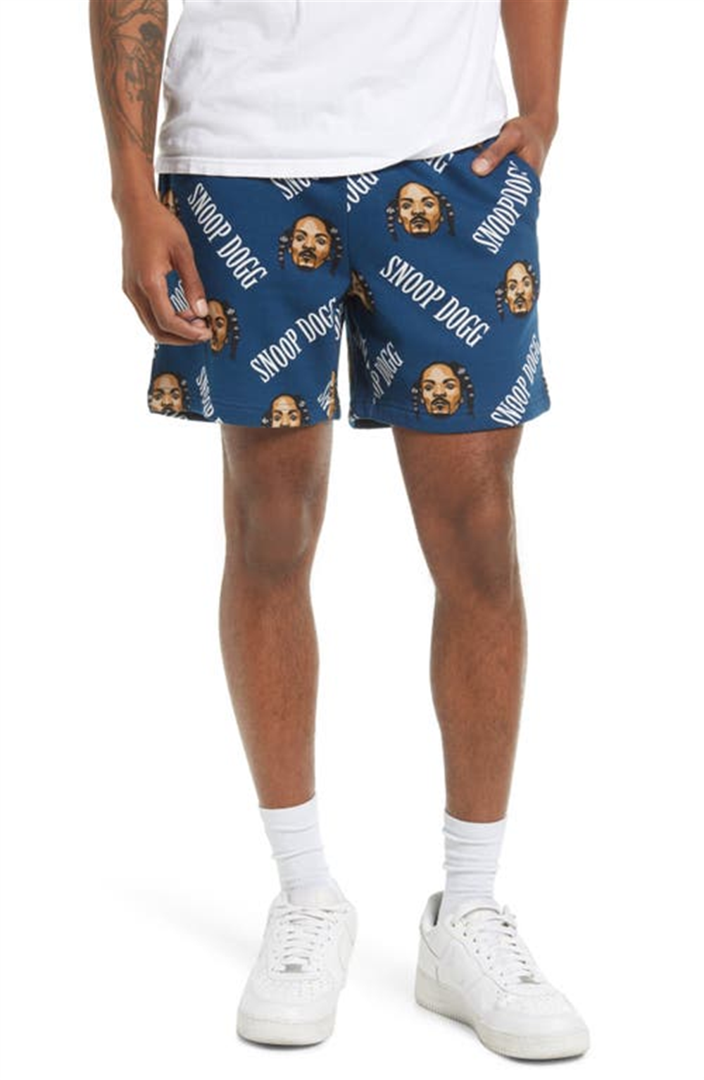cross-colours-mens-snoop-dogg-print-shorts-in-vintage-navy-at-nordstrom-size-medium