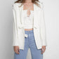 Nicole Miller - Feather Crepe Blazer