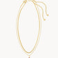 Kendra Scott - Abbie Pave Frame Multi Strand Necklace