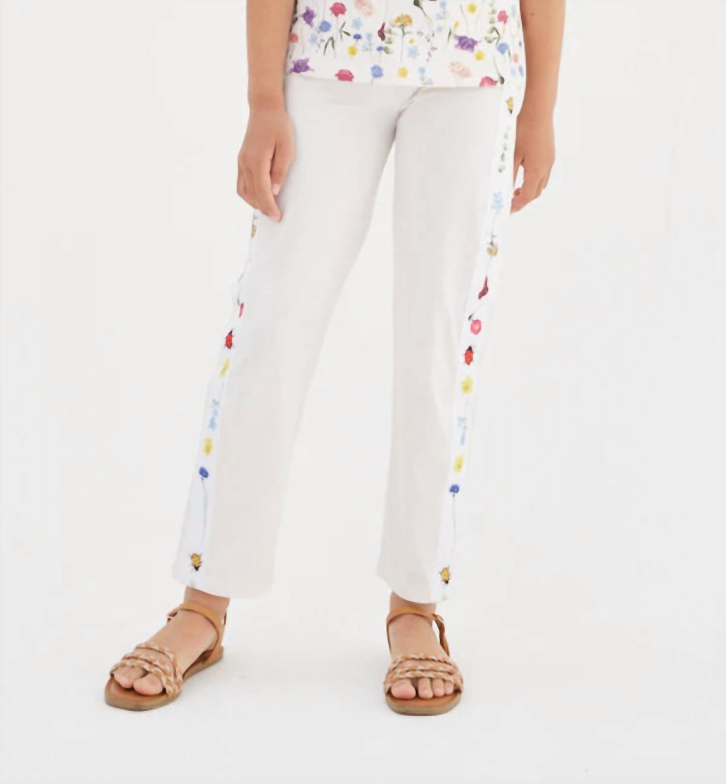 Sasha+Z - Floral Tapered Pants