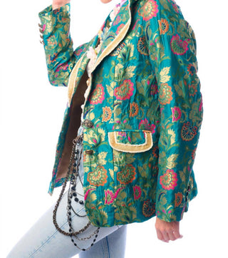 Aratta - Renaissance Silk Jacquard Blazer