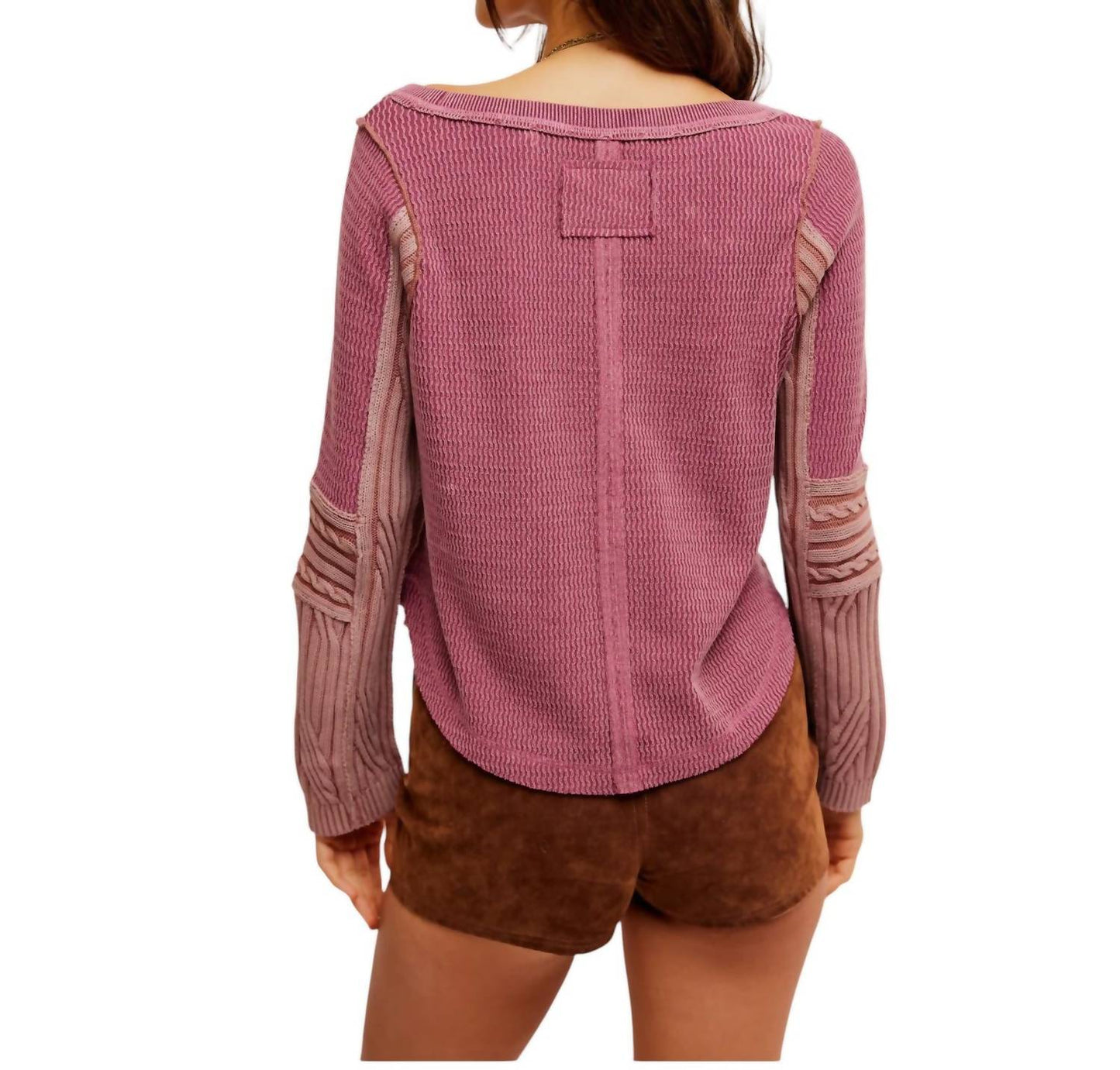 Free People - Cable Cuff Top