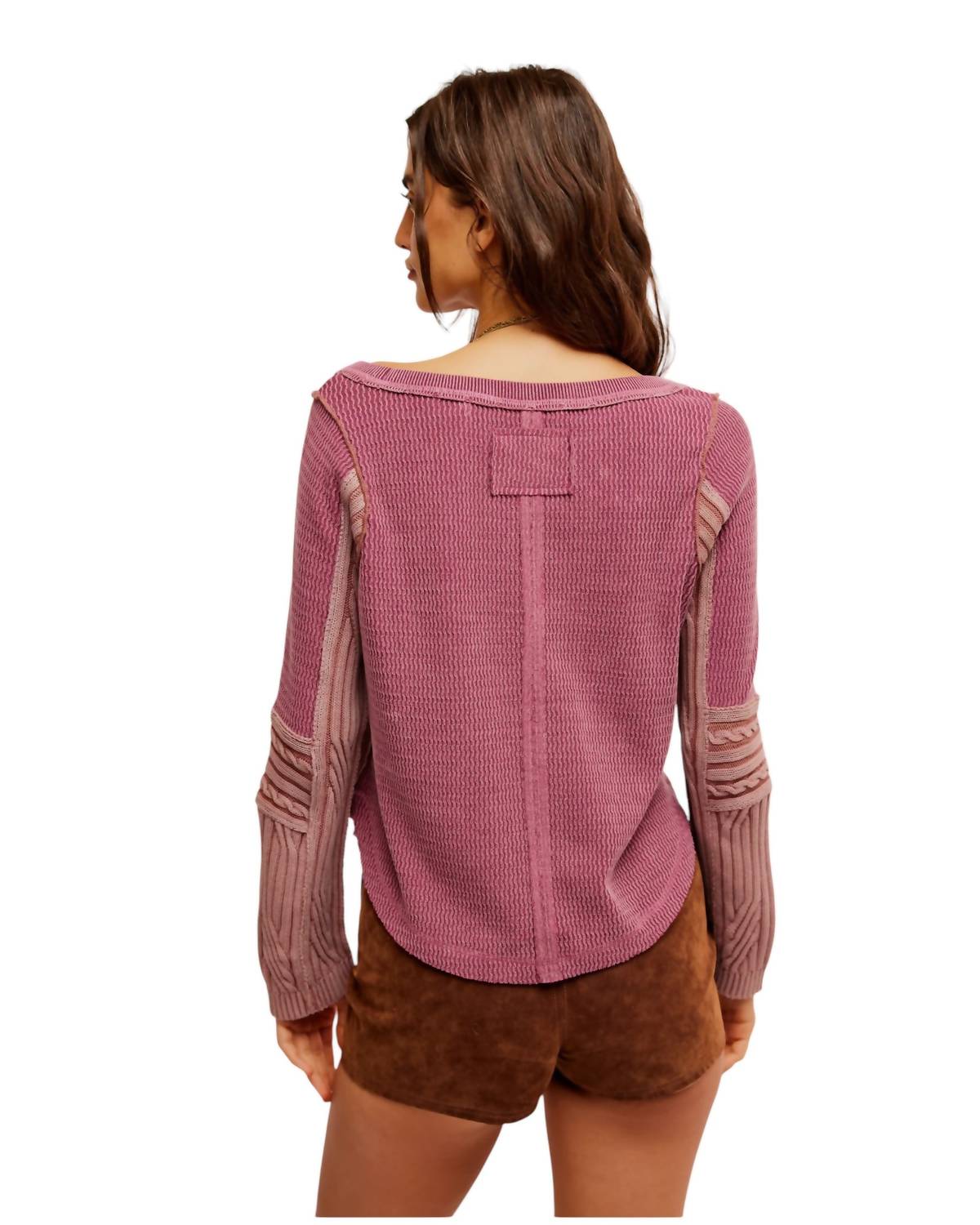 Free People - Cable Cuff Top