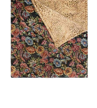 Johnny Was - Cobertor aconchegante com estampa de flores antigas Laurel Canyon