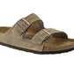 Sandália Birkenstock Arizona Soft Slide Feminina Marrom Tamanho 8 N