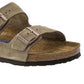 Sandália Birkenstock Arizona Soft Slide Feminina Marrom Tamanho 8 N