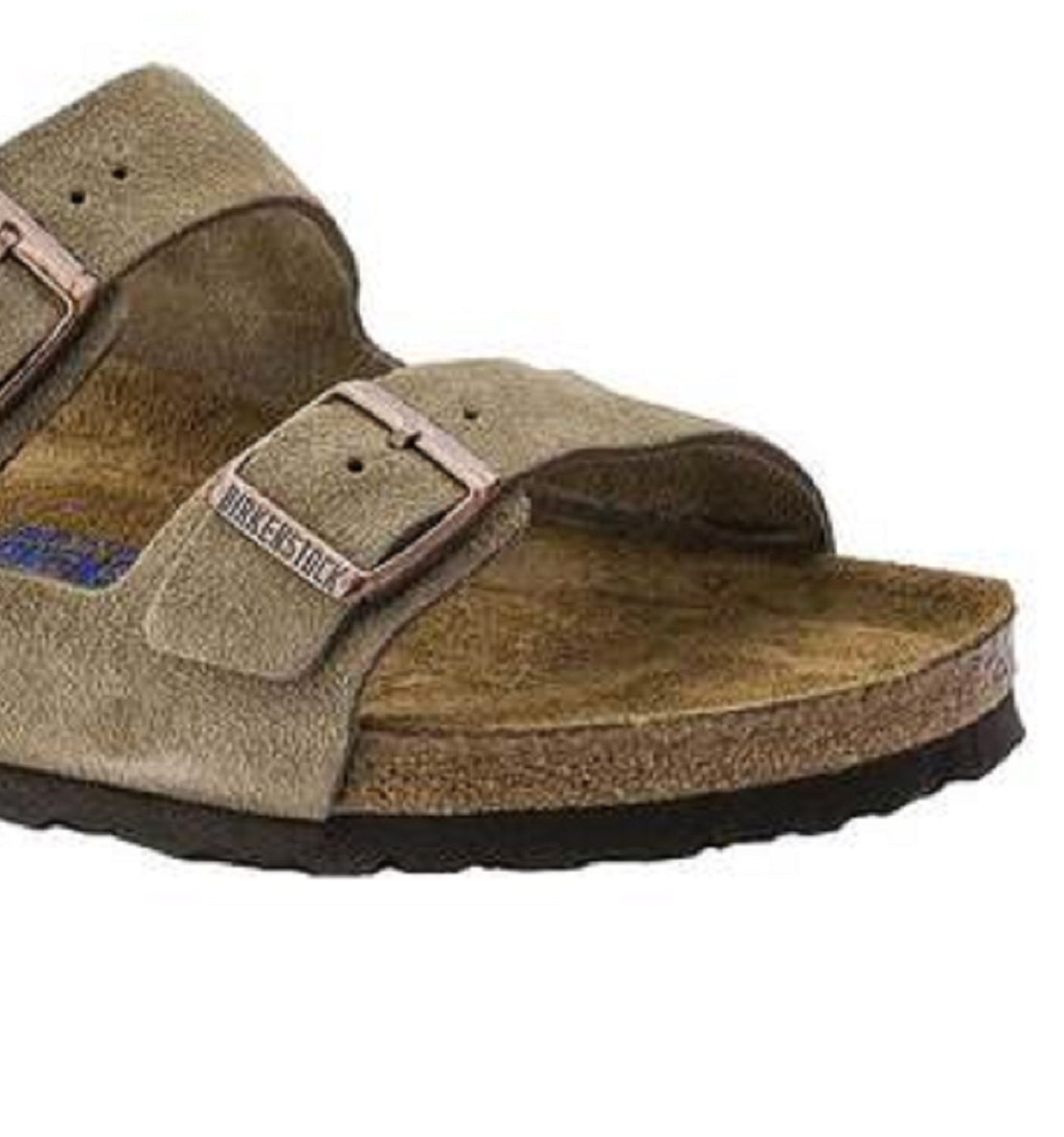 Sandália Birkenstock Arizona Soft Slide Feminina Marrom Tamanho 8 N