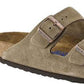 Sandália Birkenstock Arizona Soft Slide Feminina Marrom Tamanho 8 N
