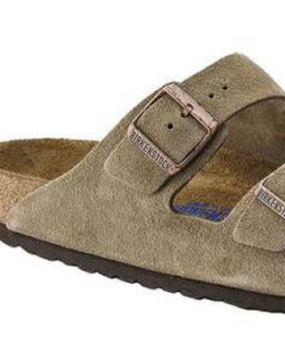 Sandália Birkenstock Arizona Soft Slide Feminina Marrom Tamanho 8 N