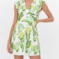 Adelyn Rae - Eloise Twist Front Tiered Mini Dress