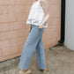 Miou Muse - Straight Wide Leg Pants