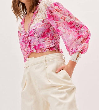 For Love & Lemons - LARA CROP TOP