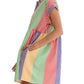 Entro - Nikki Stripes Mini Shirt Dress