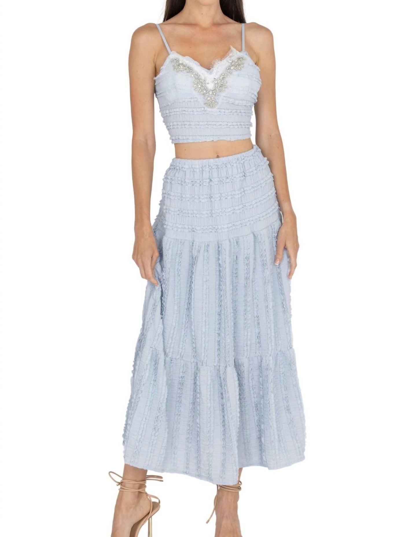 Akalia - Emma Top And Maxi Skirt Set