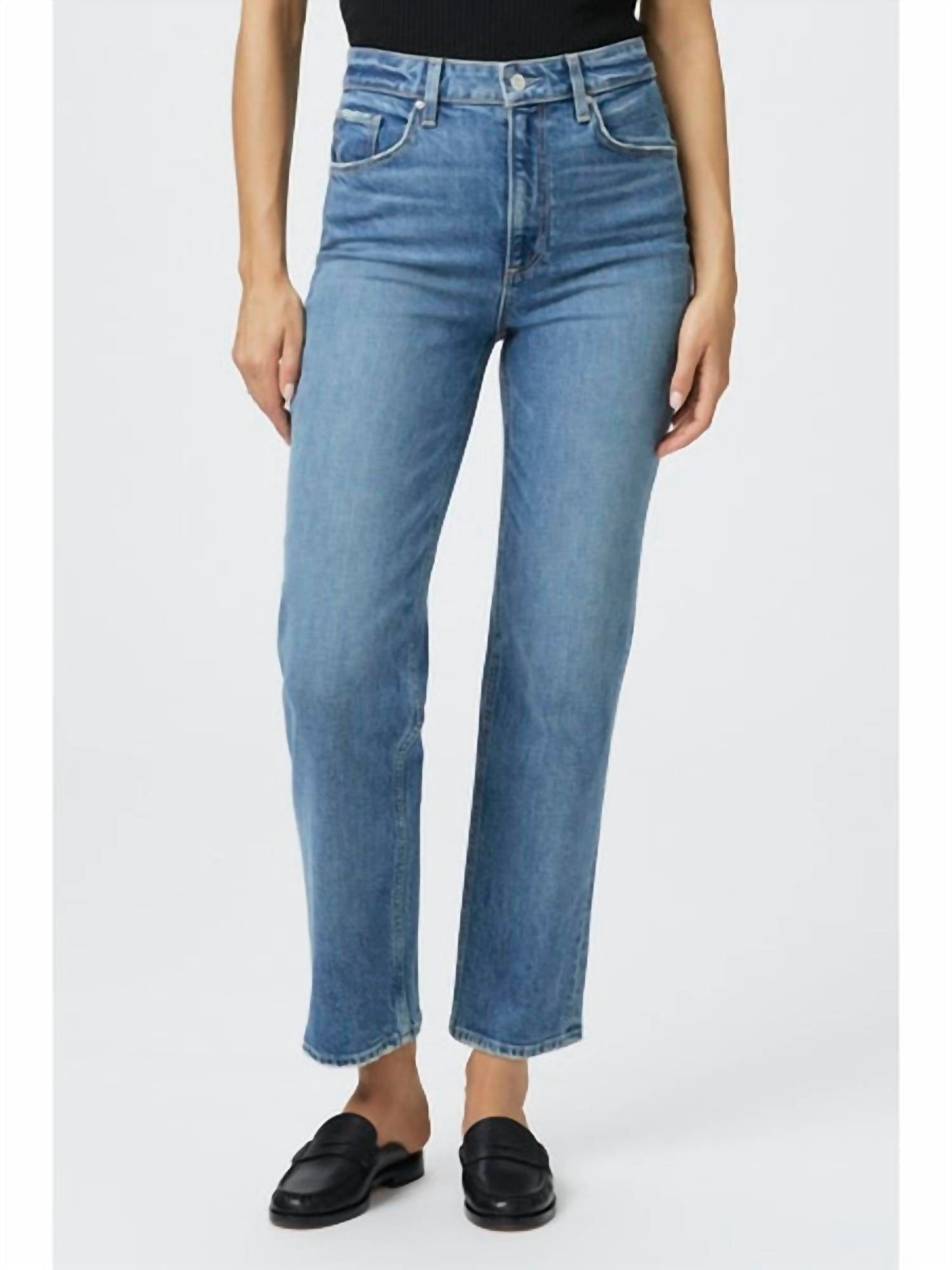 Paige - Sarah Straight Ankle Jean