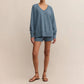 Z Supply - Modern V-neck Weekender Sweatshirt