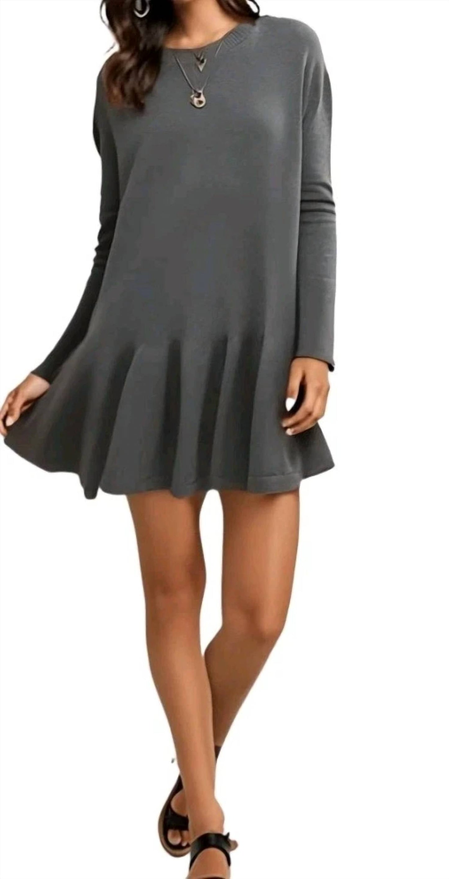 Free People - Women's Long Sleeve Dress