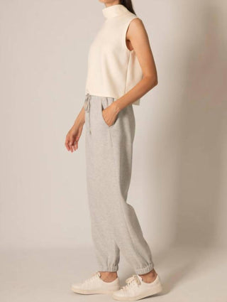 Before You - Mock Neck Sleeveless Top