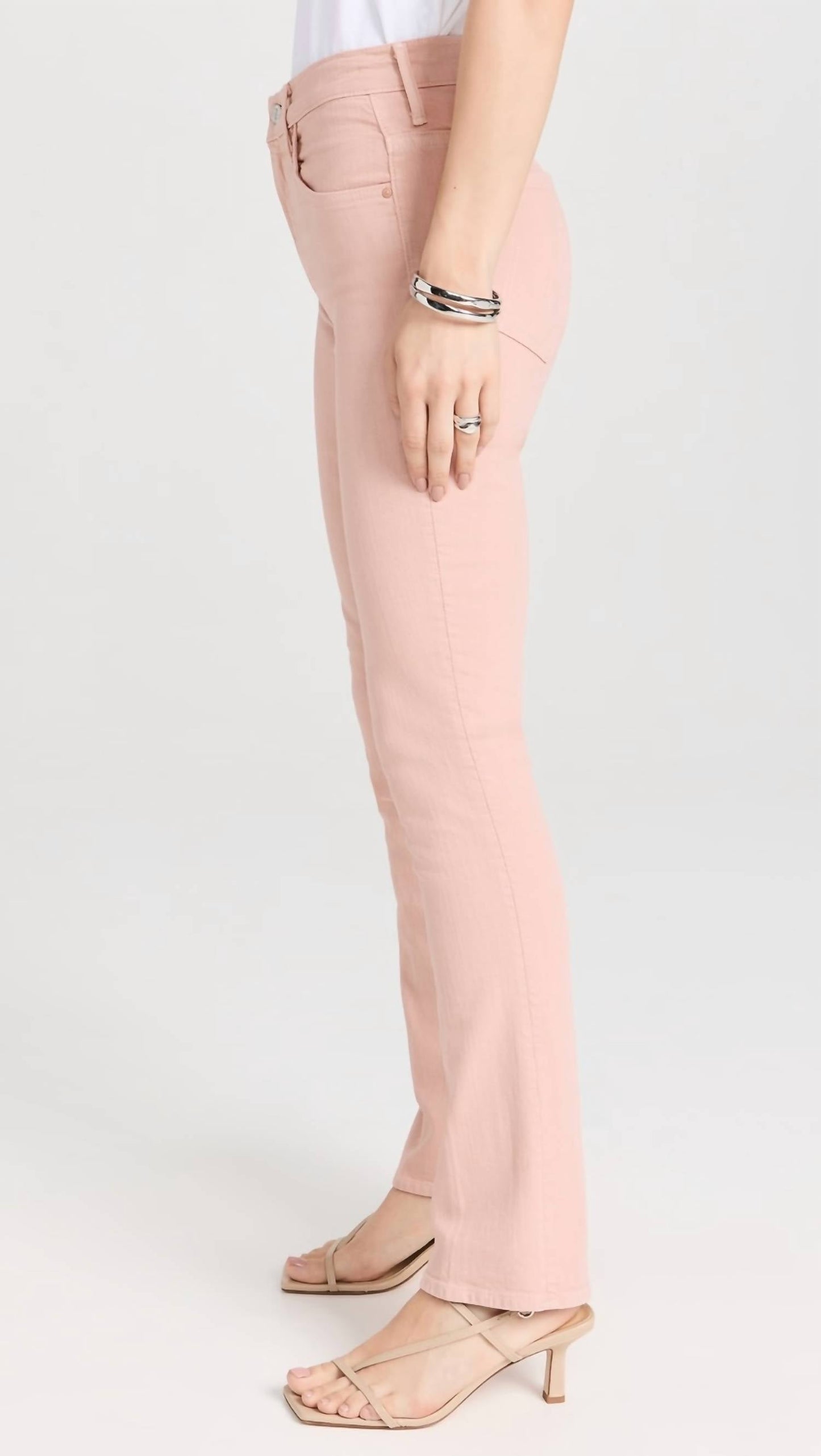 Mother - Insider Hover High Rise Straight Jeans