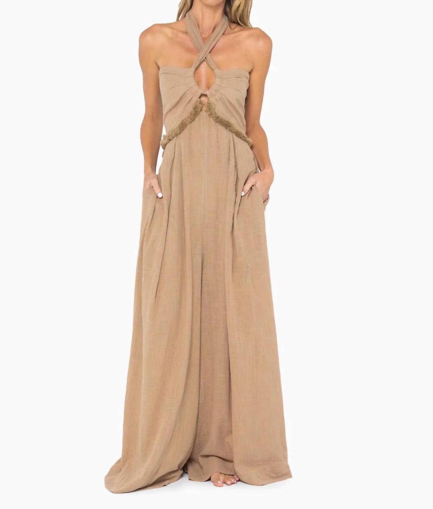 Jbq - Esme Halter Jumpsuit