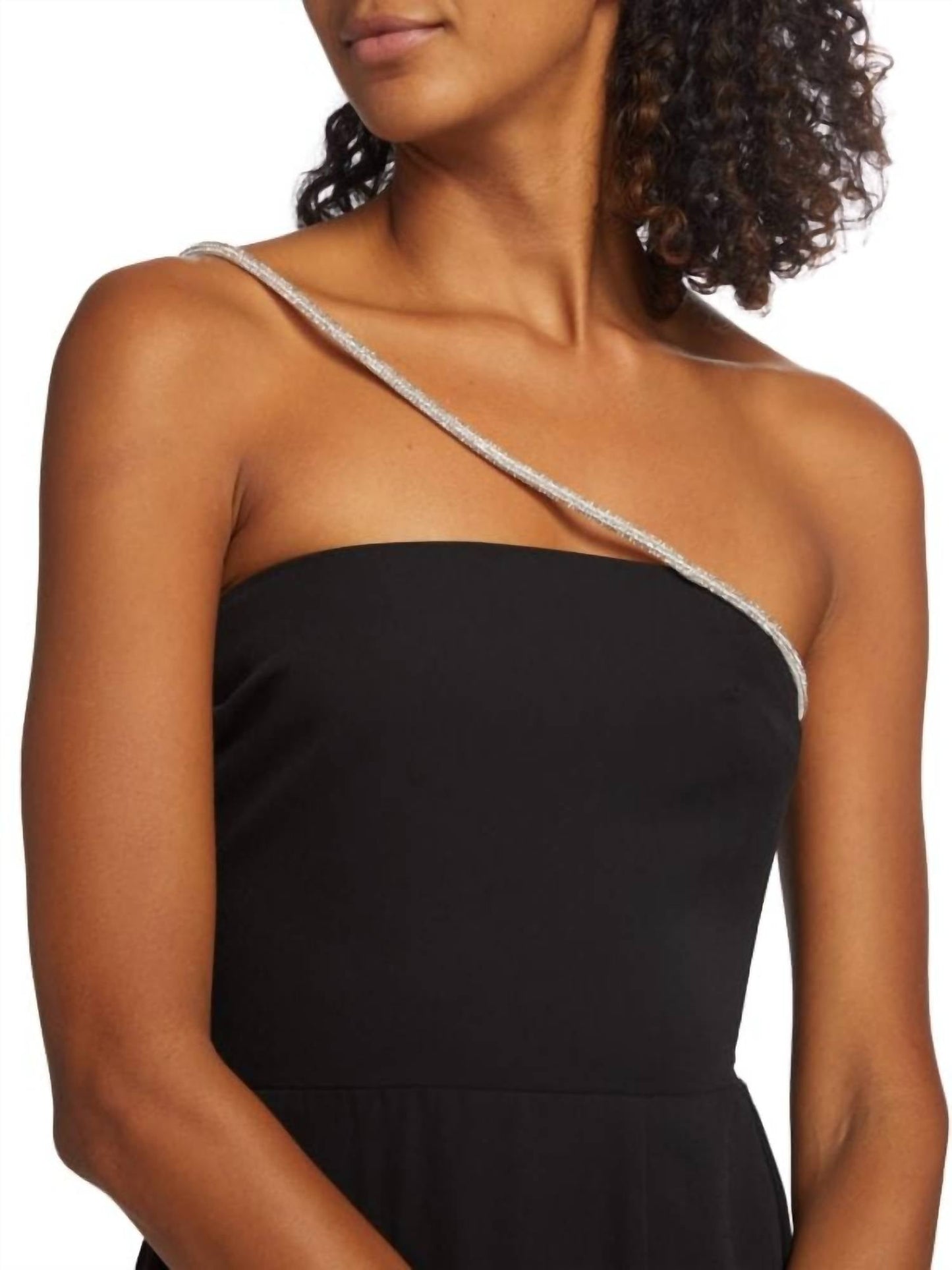 Amanda Uprichard - Dream Diamante Strap Cocktail Dress