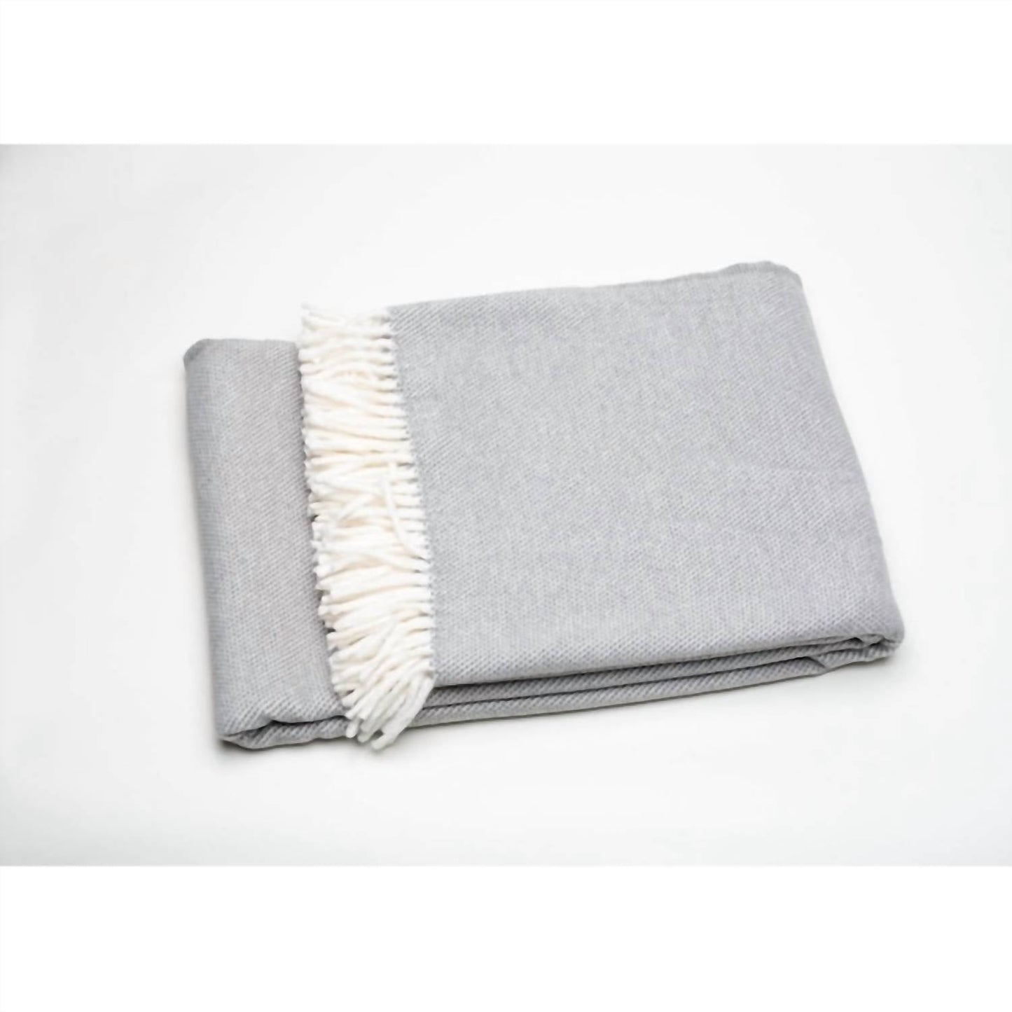 A Soft Idea - Unisex Fringed Herringbone Throw Blanket