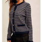 Hem & Thread - Juno Tweed Sweater Cardigan