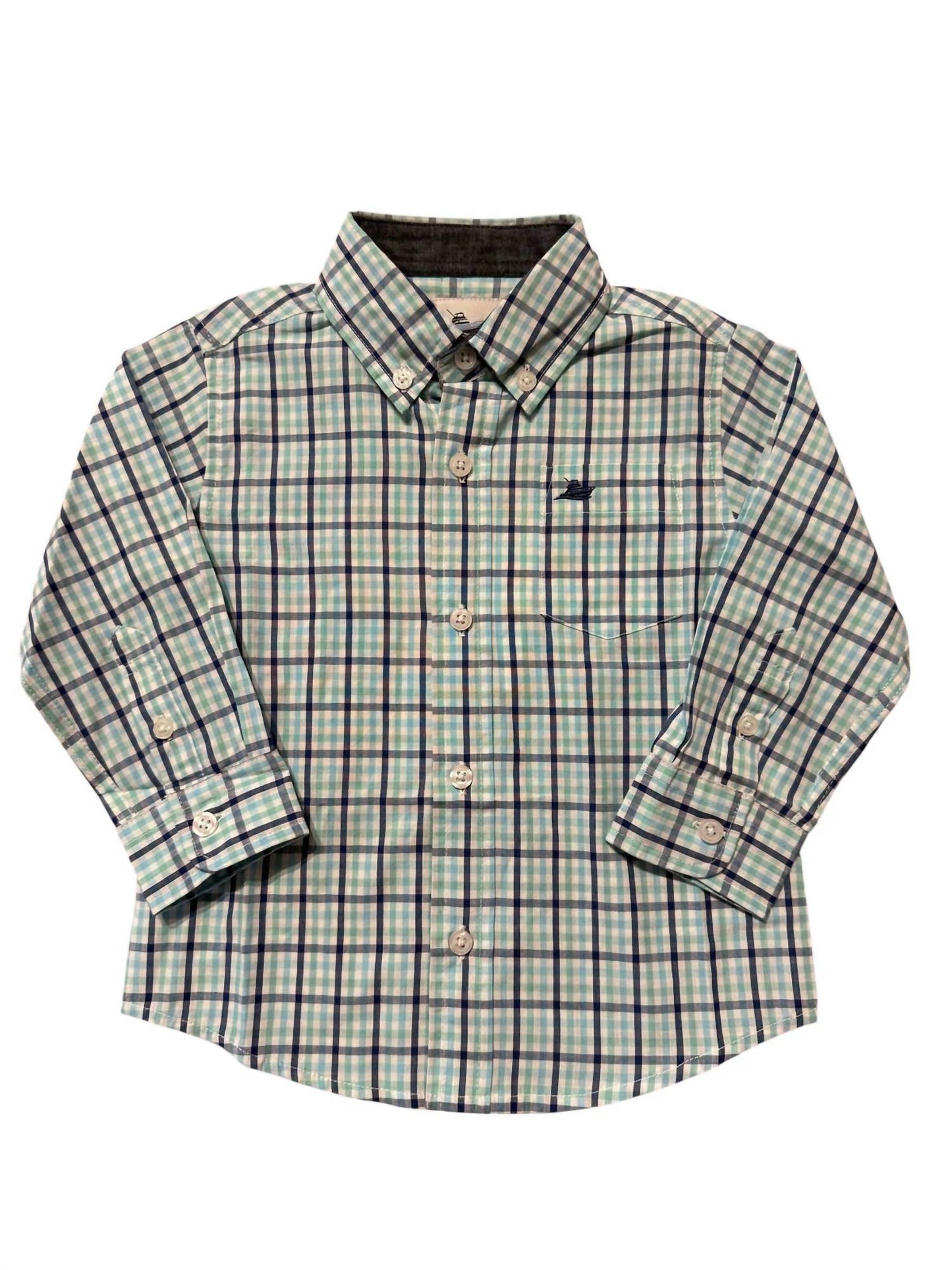 Southbound - Boys Long Sleeve Button Up Shirt