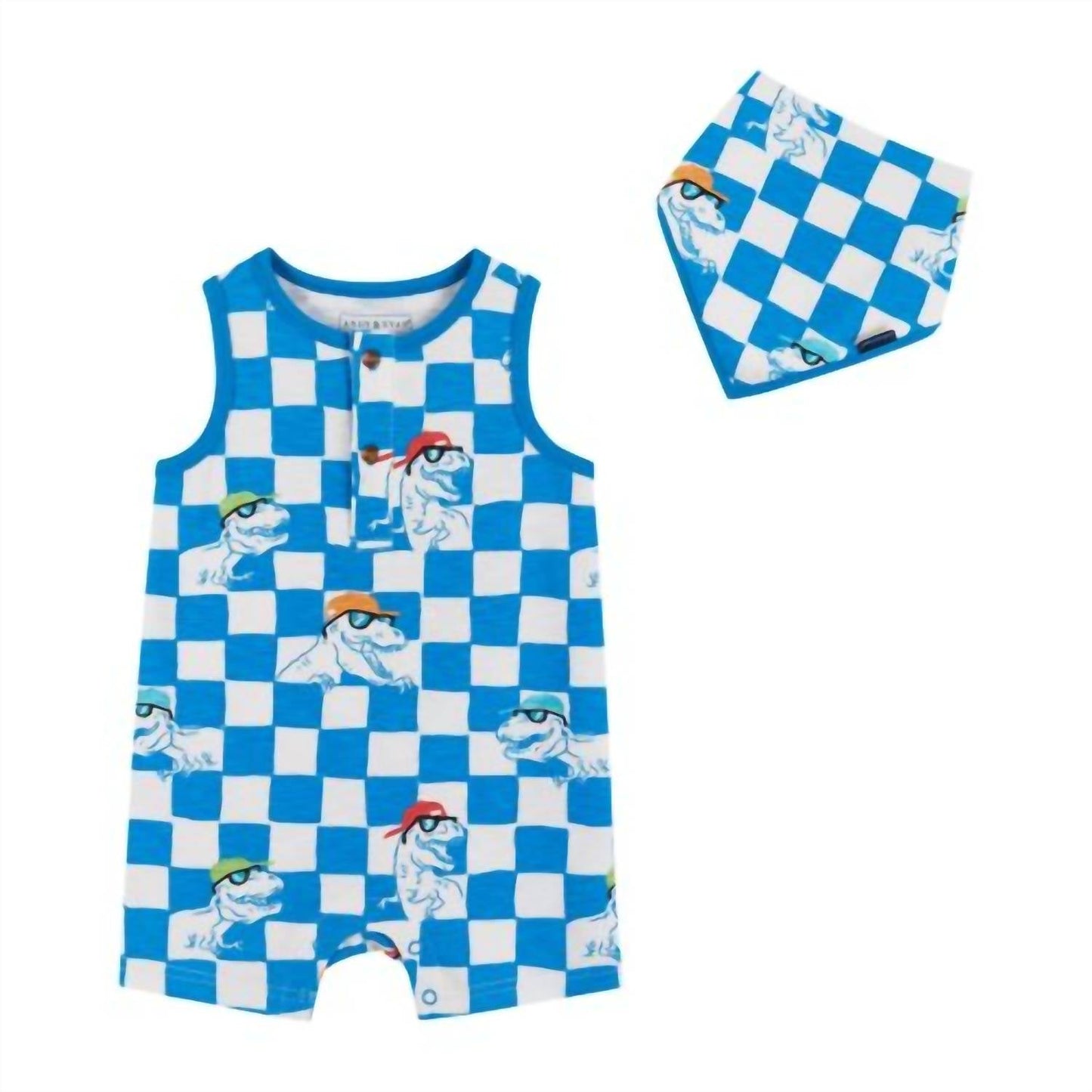 Andy & Evan - Baby's Dino Romper
