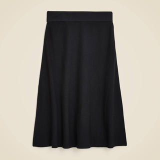 J.Crew - Saia midi com suéter dobrável em mistura de lã merino