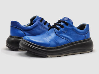 Kcr Group - Sapatos de couro retrô femininos