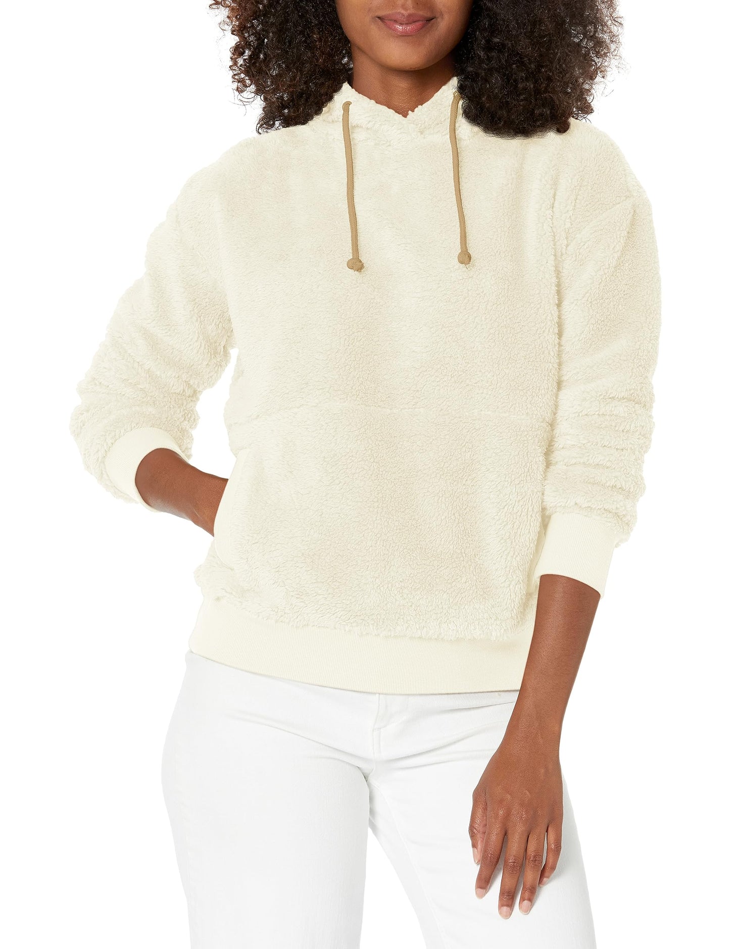 Carve Designs Women's Brie Sherpa Hoodie - Large