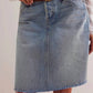 Free People - Women's We The Free Suzy Denim Midi Skirt