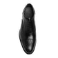 Sapato social masculino Anthony Veer Ford Quarter Brogue Oxford com cadarço, preto, tamanho 10,5W