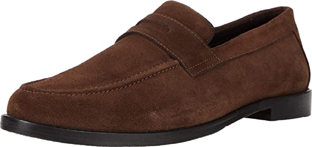 Anthony Veer Sherman Penny Loafer Masculino Slip On Goodyear Sapatos Sociais Marrom Tamanho 11,5M