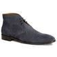 Botas Carlos by Carlos Santana, calçado casual masculino com cadarço, azul, tamanho 7D