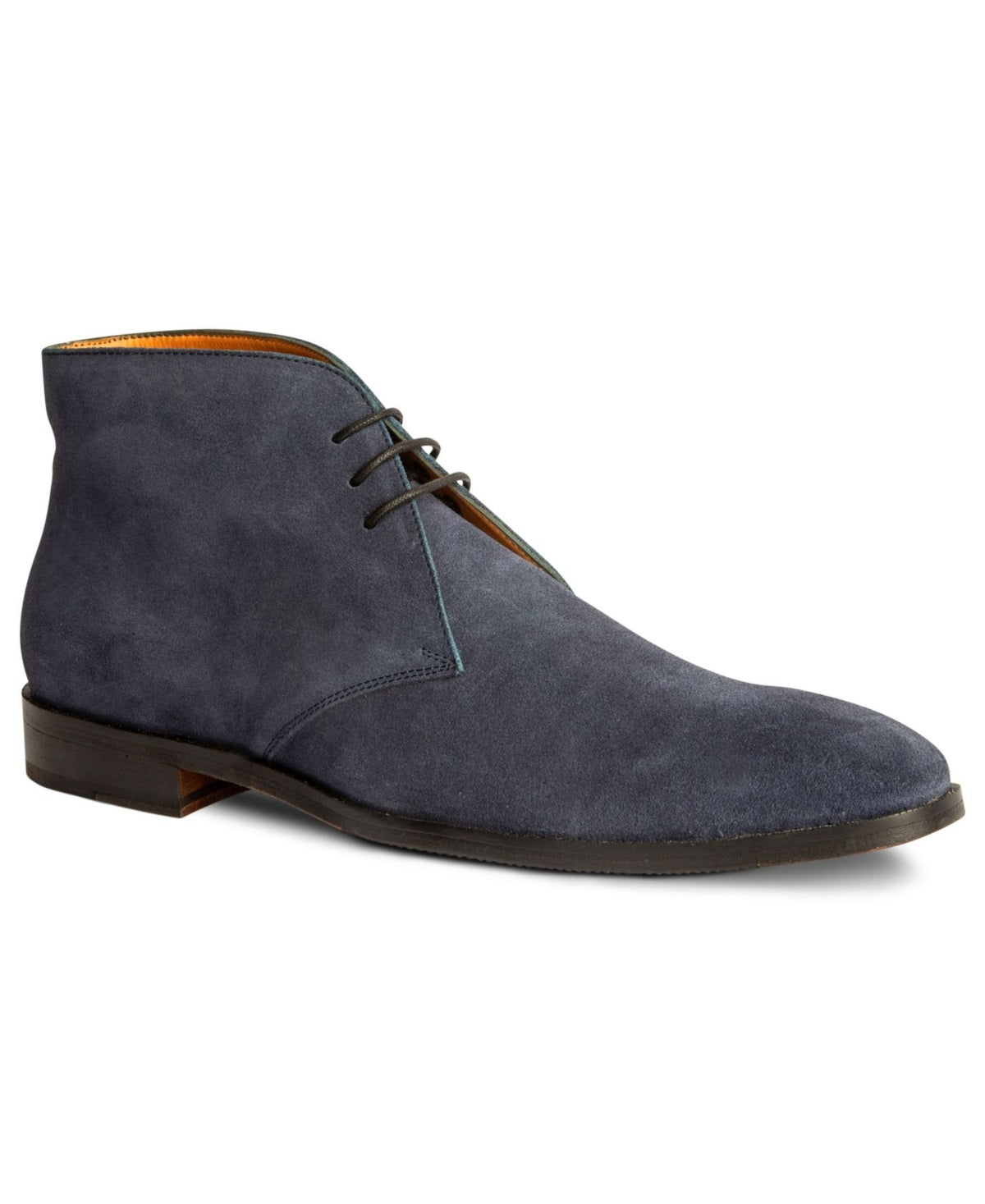 Botas Carlos by Carlos Santana, calçado casual masculino com cadarço, azul, tamanho 7D