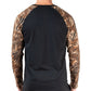 Camiseta Raglan Masculina Natori Animal Print Preta Tamanho X-G
