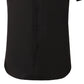 Camisa social masculina Tom Baine Slim Fit de manga curta com botões, preta, tamanho extragrande
