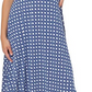 Vestido midi sem mangas Leota Cindy em BBWB - Bellwether Blue, tamanho X-Large