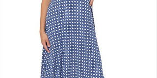 Leota Cindy Sleeveless Midi Dress in Bbwb - Bellwether Blue Size X-Large