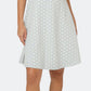 Vestido Mackenzie Cameo Luxe Jacquard Leota Feminino Branco