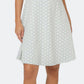 Vestido Mackenzie Cameo Luxe Jacquard Leota Feminino Branco