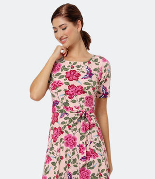 Vestido justo Giselle feminino Leota rosa
