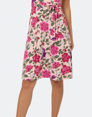 Vestido justo Giselle feminino Leota rosa