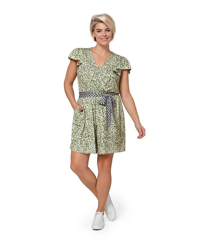 Macacão Leota Darcey Feminino Verde Tamanho 2X
