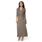 Vestido longo envelope perfeito feminino Leota laranja tamanho pequeno