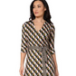 Vestido longo envelope perfeito feminino Leota laranja tamanho pequeno