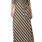 Vestido longo envelope perfeito feminino Leota laranja tamanho pequeno