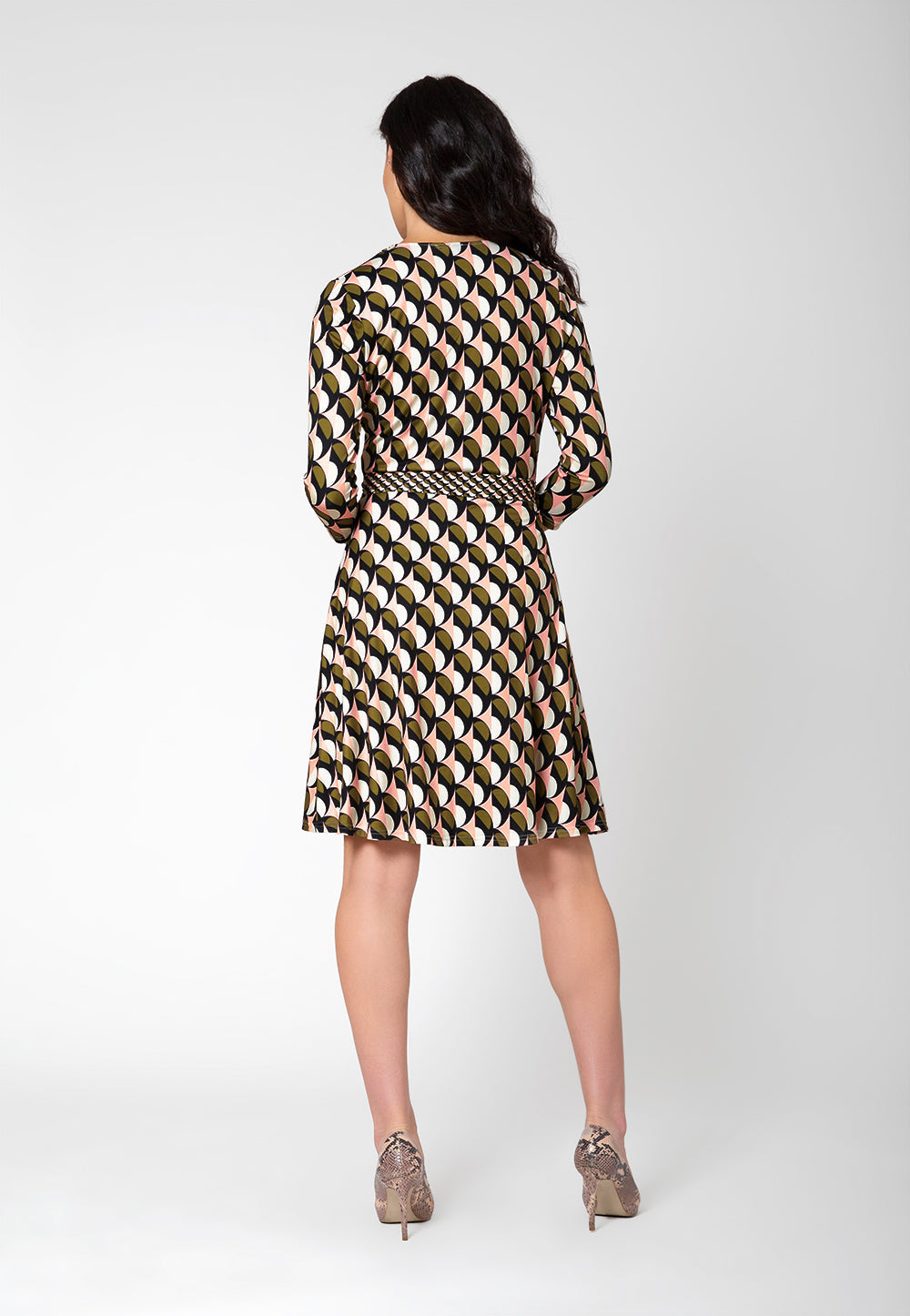 Vestido Midi Mindy Sem Mangas Leota Feminino Multi